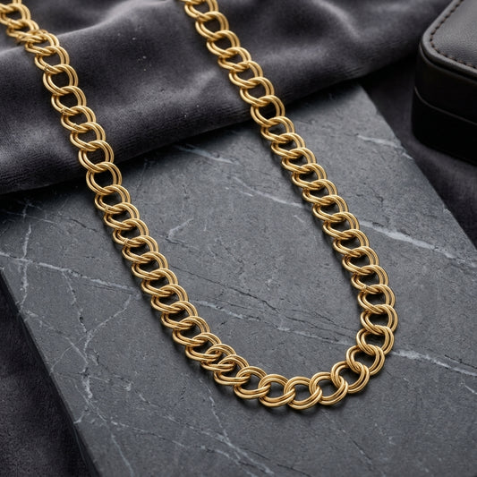 Crub Chain | 22kt gold plated GLITZORA