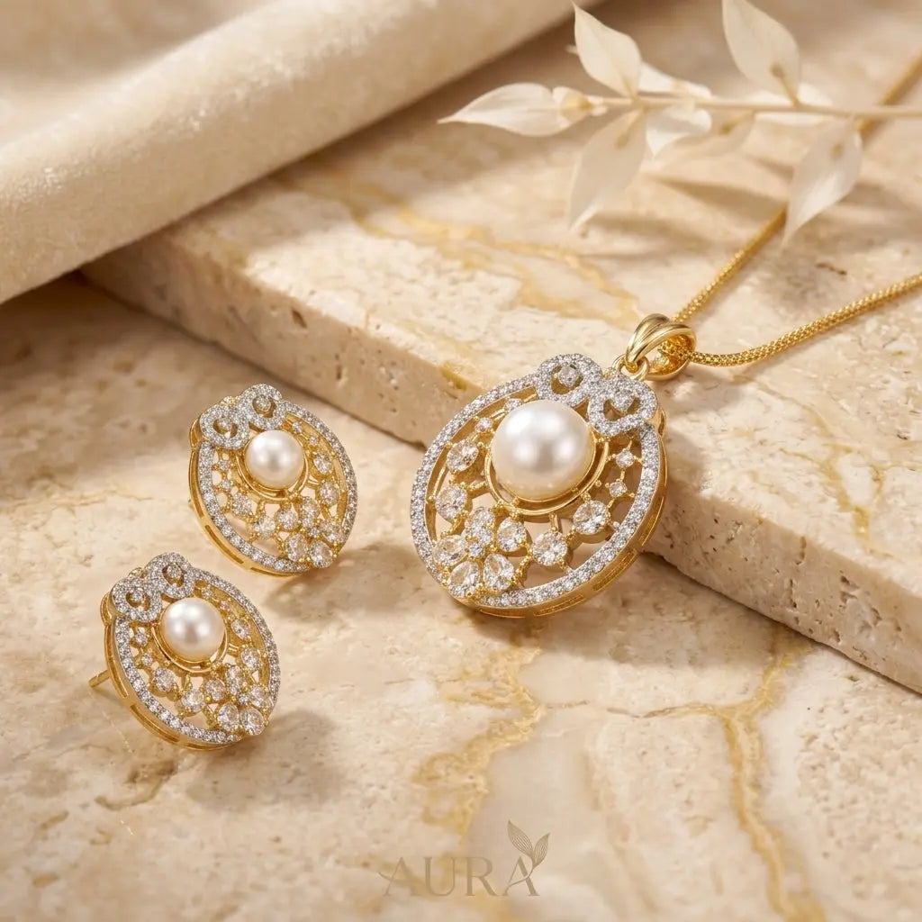 Mohini Pendant Set GLITZORA
