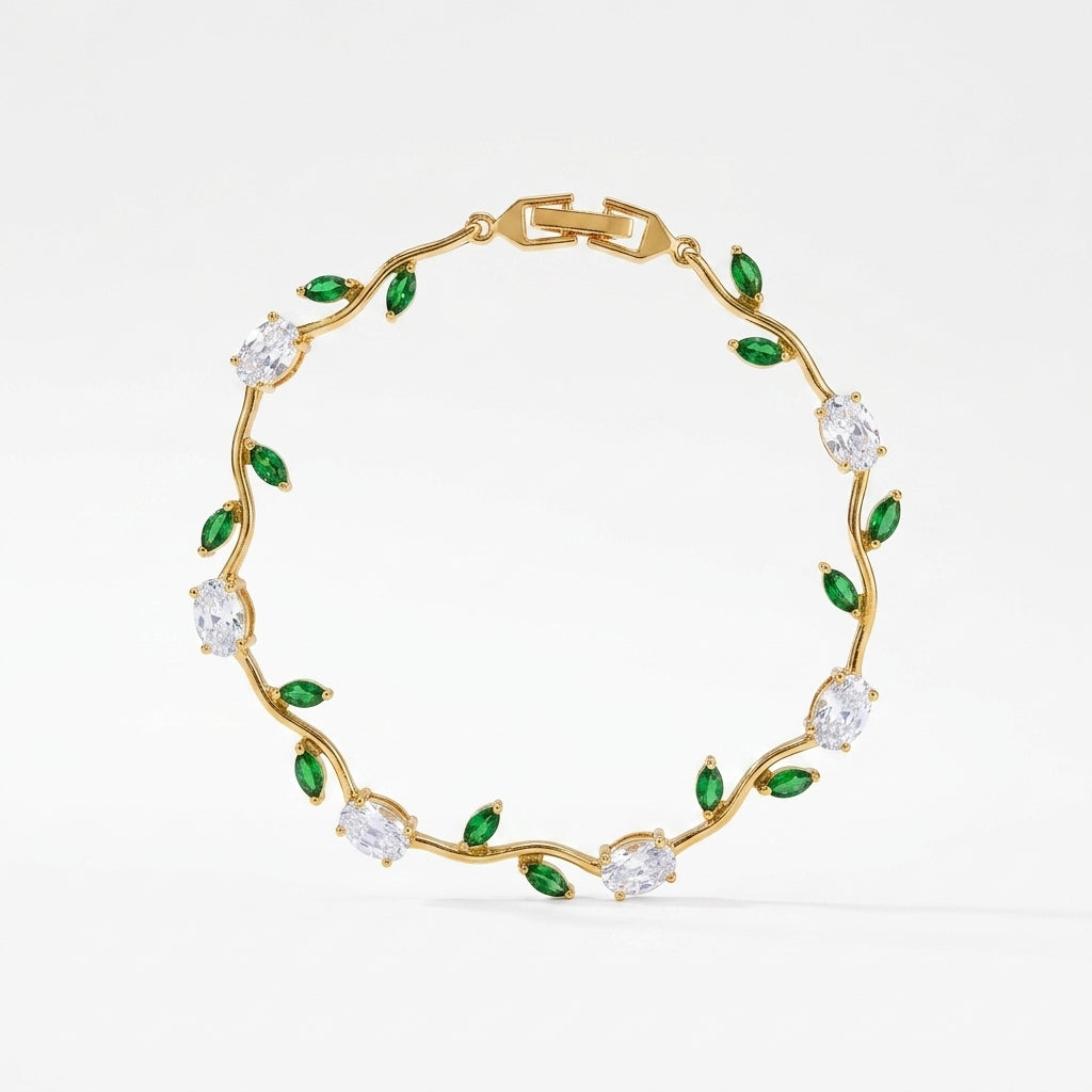 White Tulip Bracelets GLITZORA