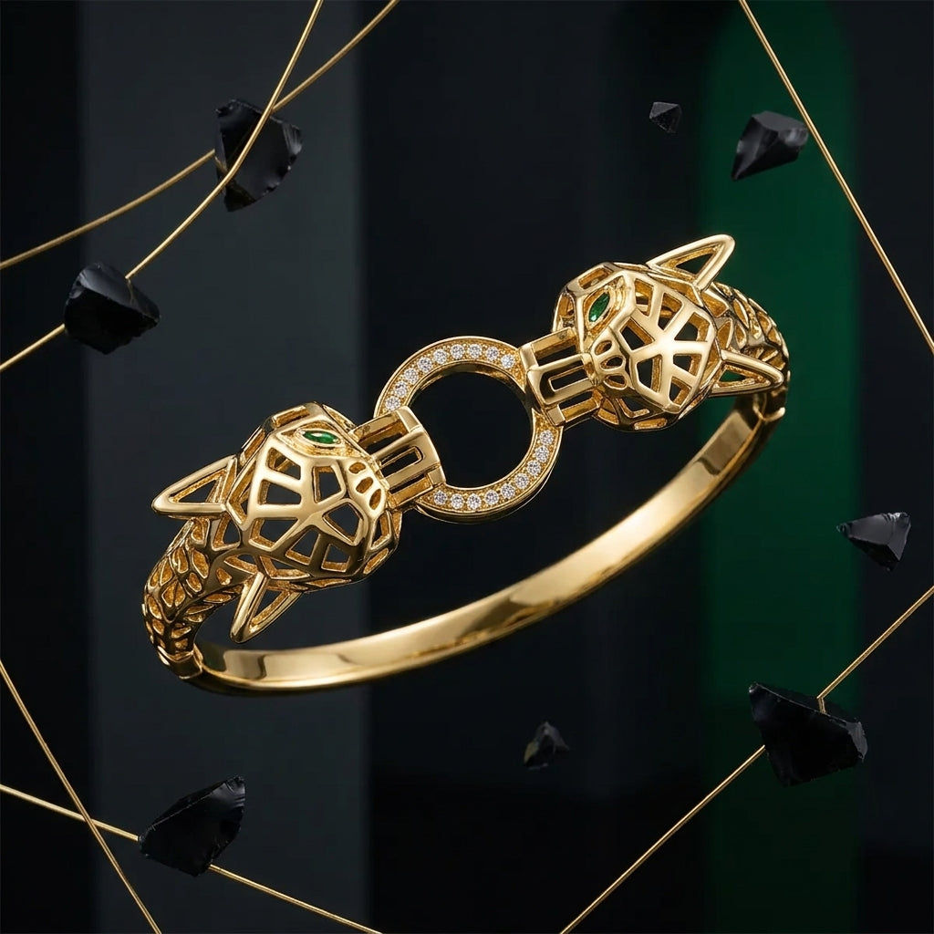 Panther Orbit Bracelet GLITZORA