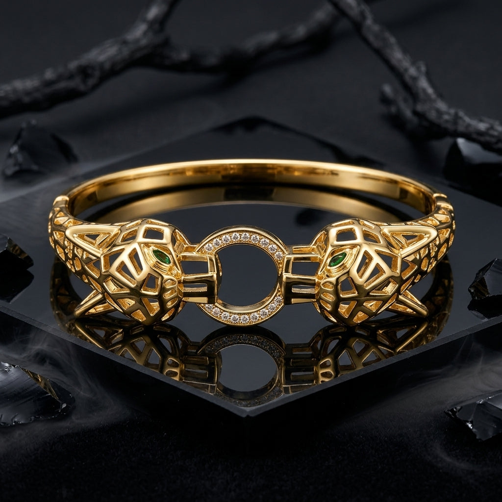 Panther Orbit Bracelet GLITZORA