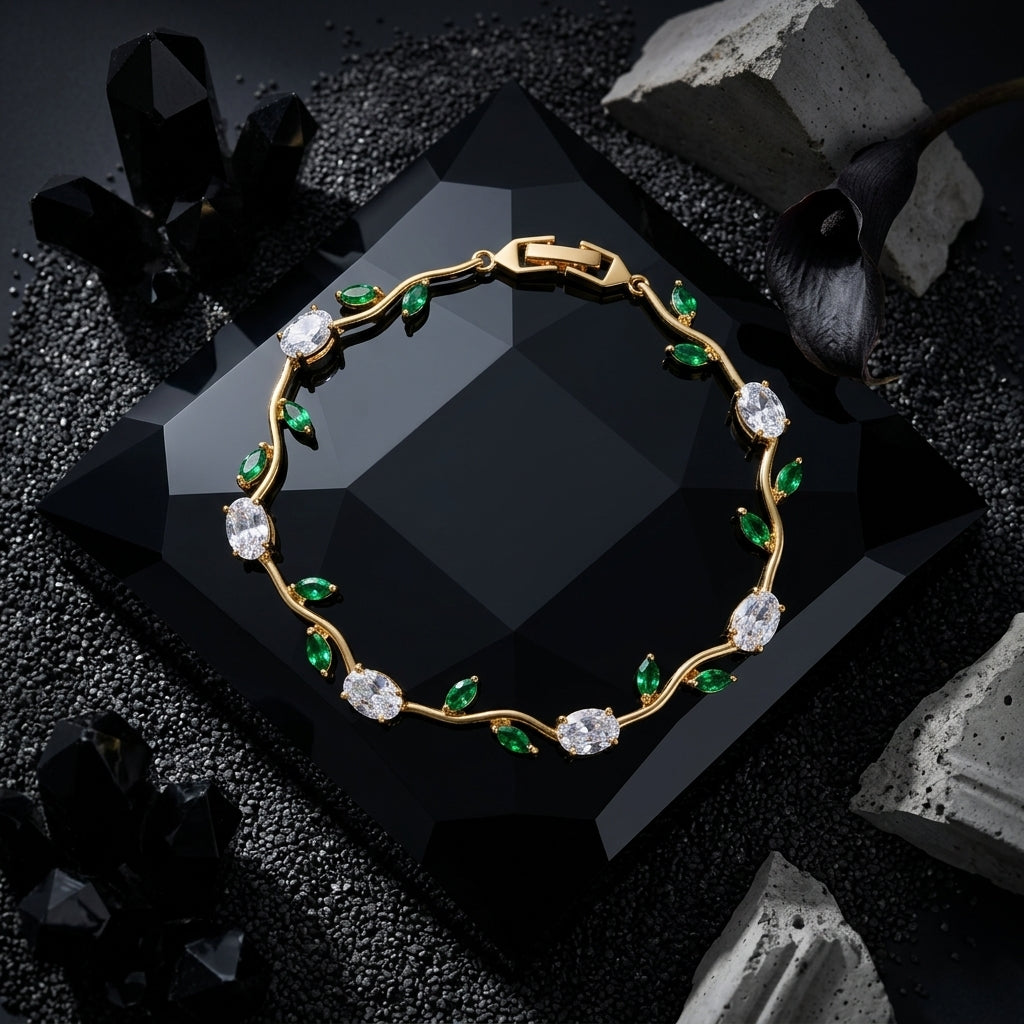 White Tulip Bracelets GLITZORA