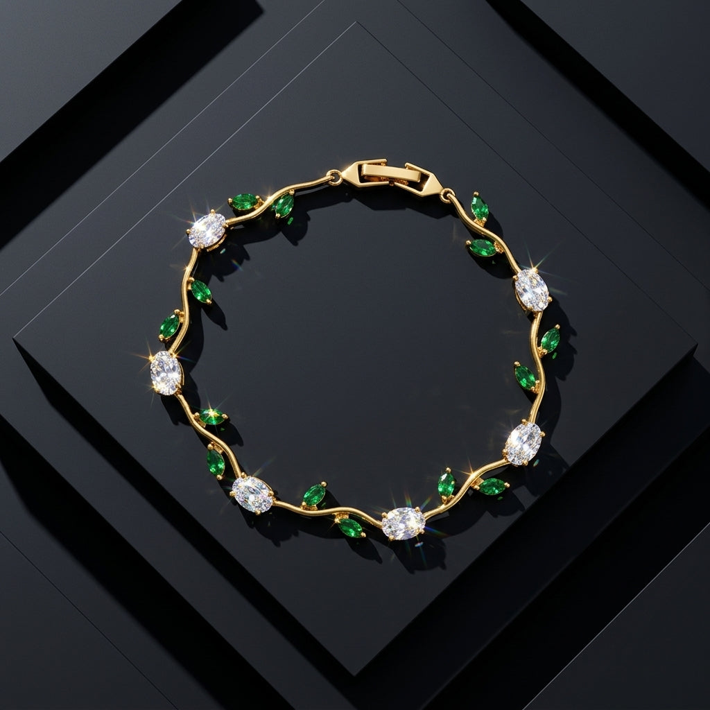 White Tulip Bracelets GLITZORA