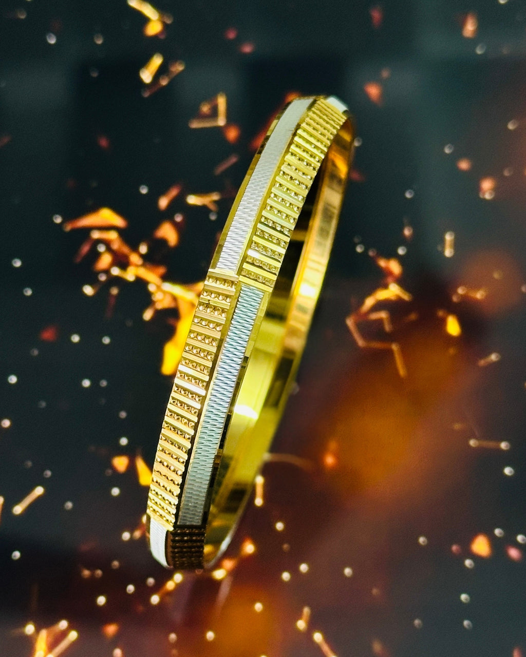 Bold Textured Fusion Kada