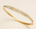 Radiant Peaks Gold Bracelet