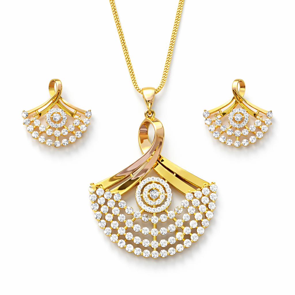 Menakshi Necklace Set