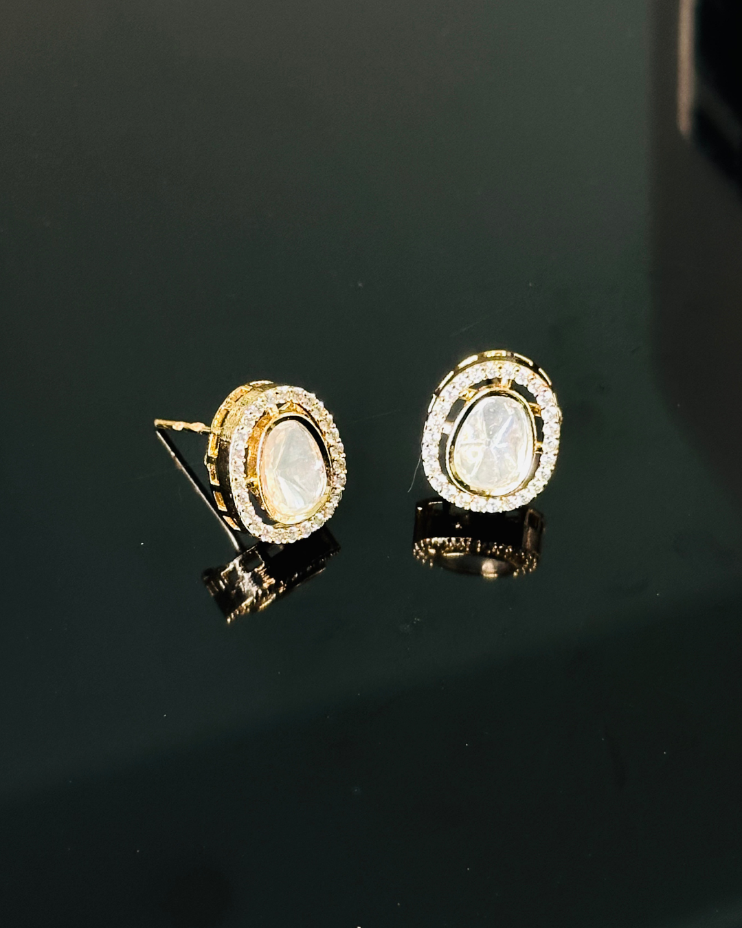 Classic Oval Halo Set