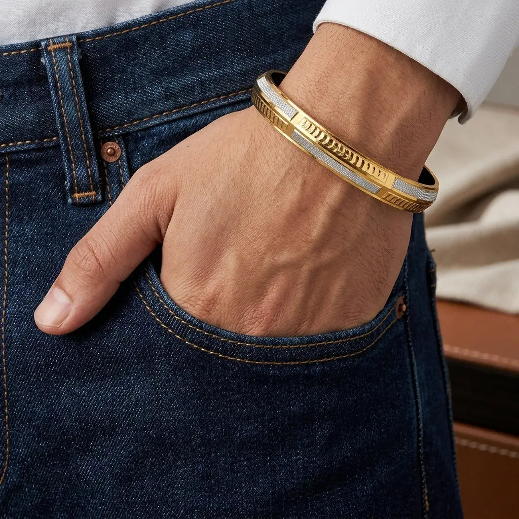 Dual rodium s kada | 22kt gold plated GLITZORA