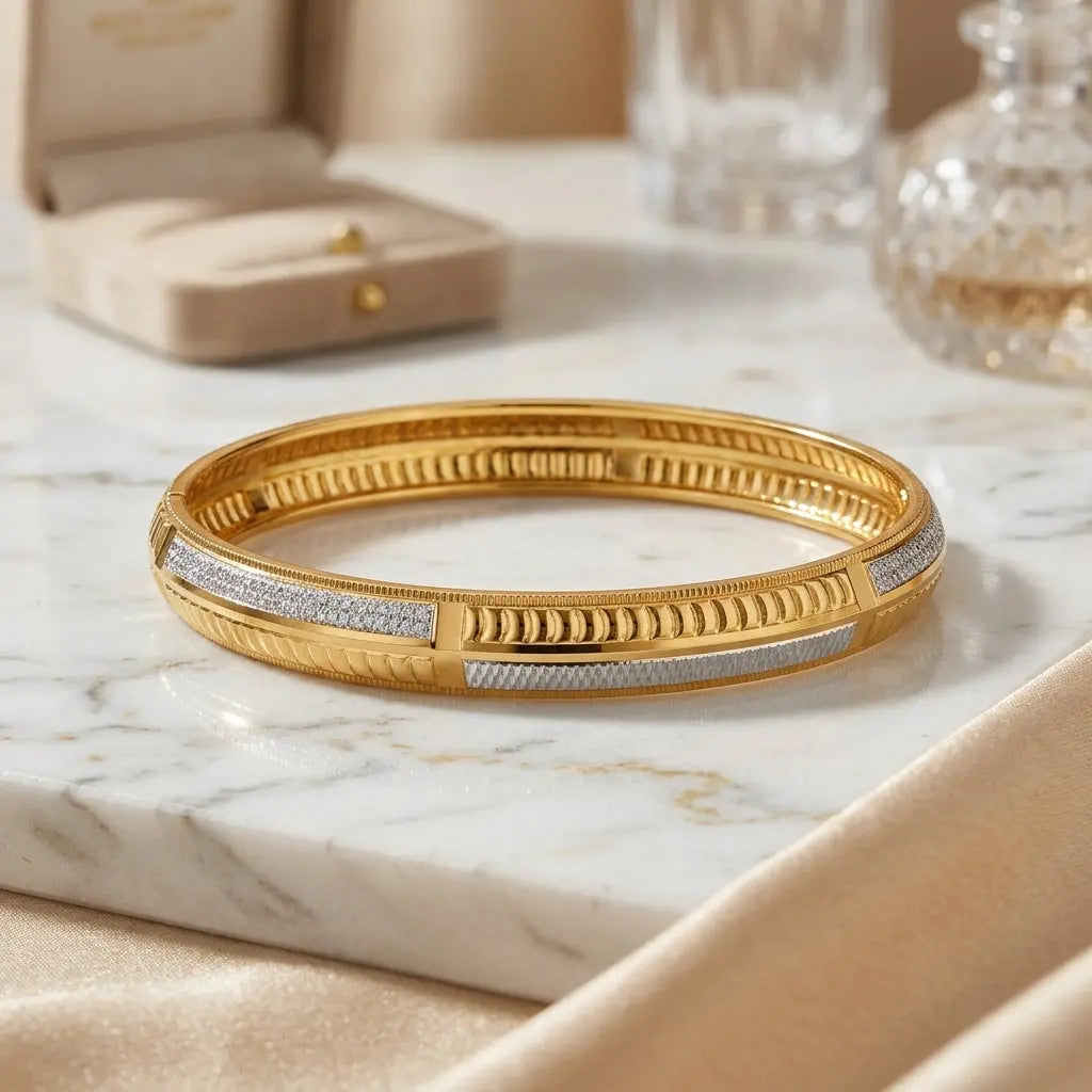 Dual rodium s kada | 22kt gold plated GLITZORA