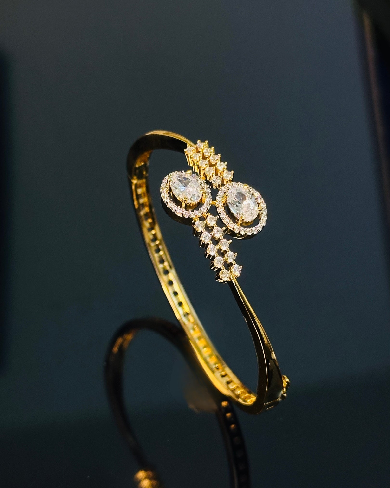 Double Charm Ruby Bracelet