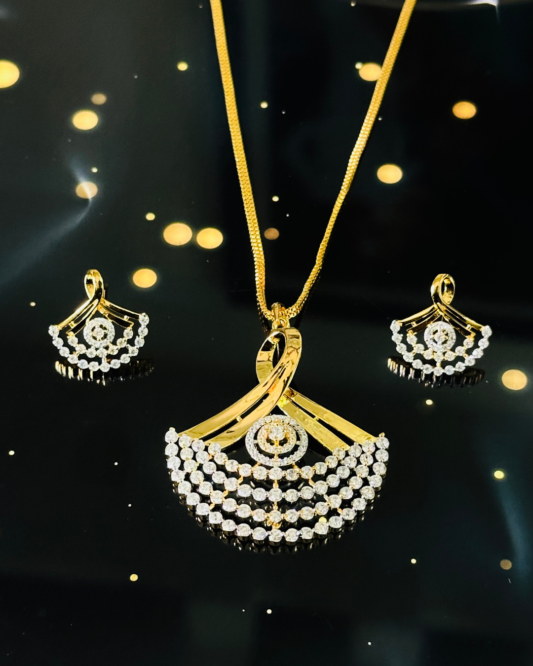 Elegant Layered Shine Set