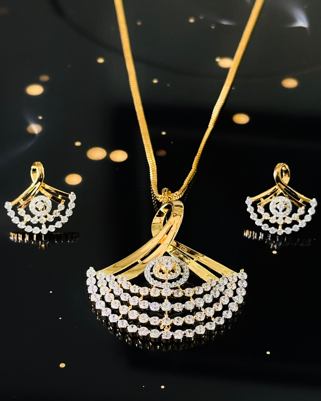 Elegant Layered Shine Set