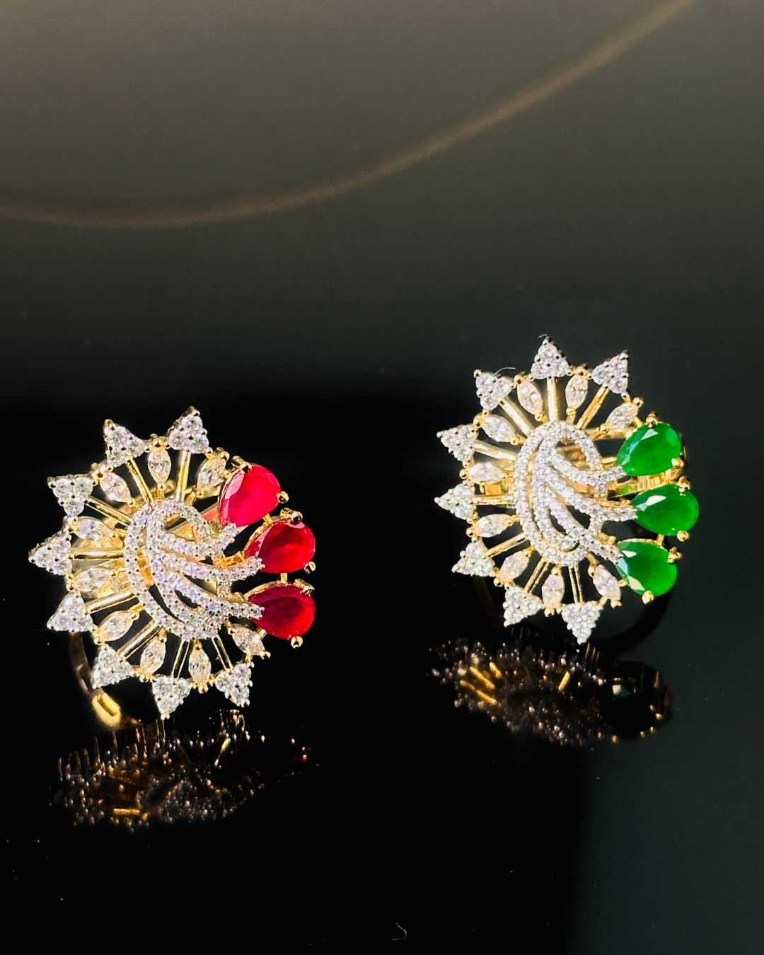 Elegant Party Statement Piece Ring