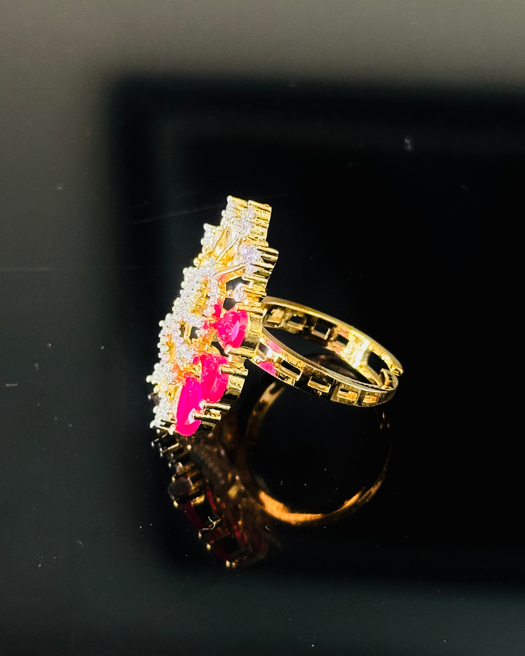 Elegant Party Statement Piece Ring