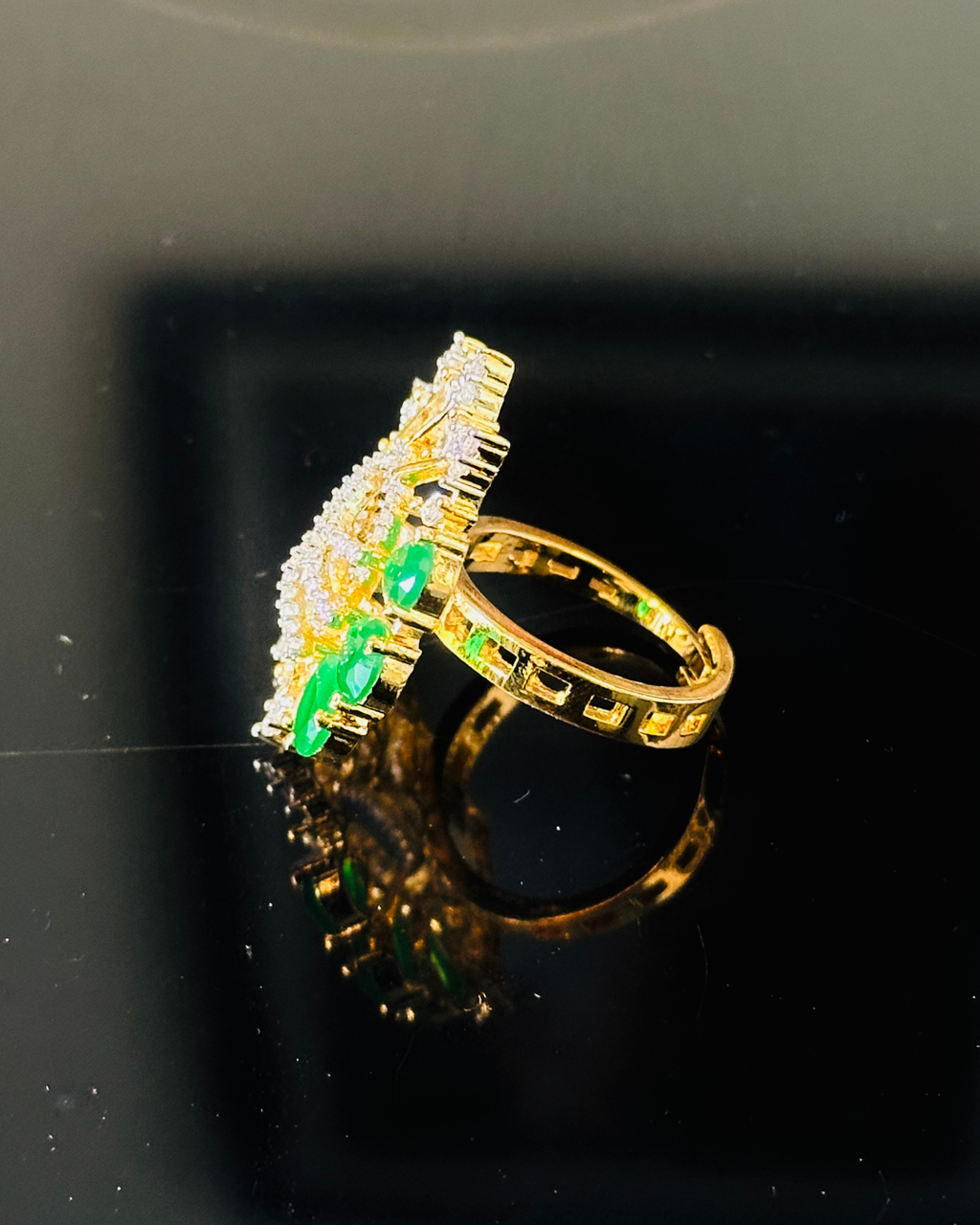 Elegant Party Statement Piece Ring