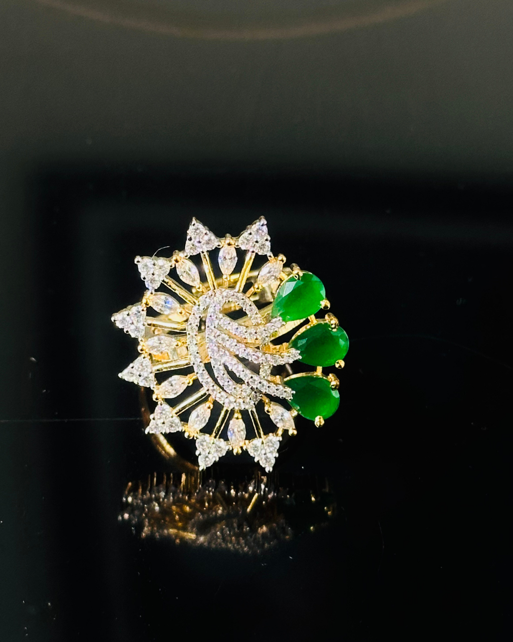 Elegant Party Statement Piece Ring