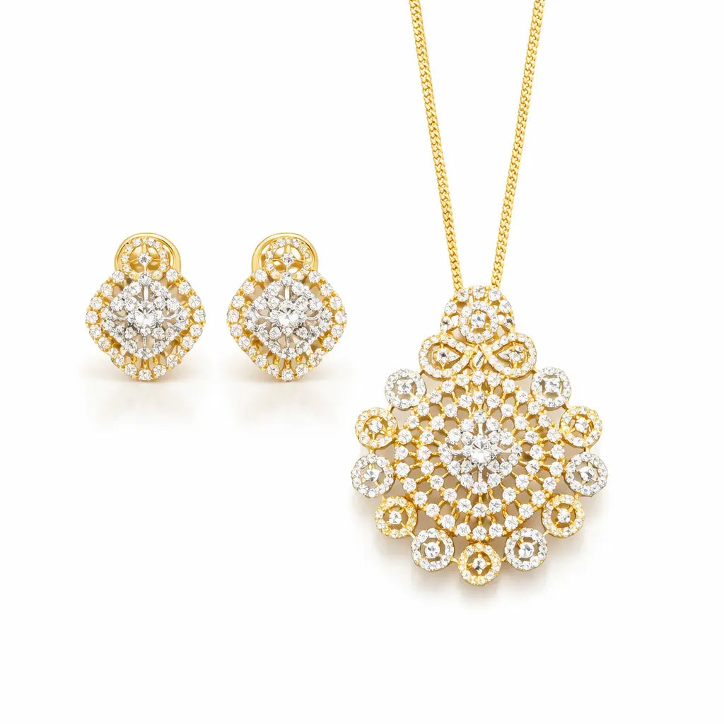 Ella Necklace Set GLITZORA
