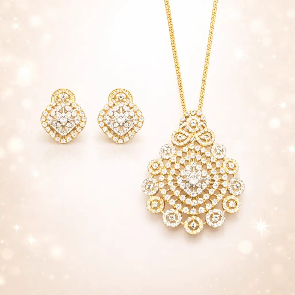 Ella Necklace Set GLITZORA