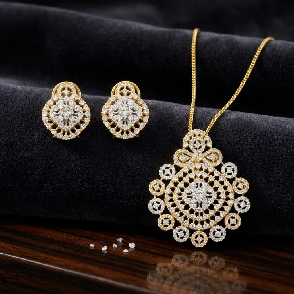 Ella Necklace Set GLITZORA