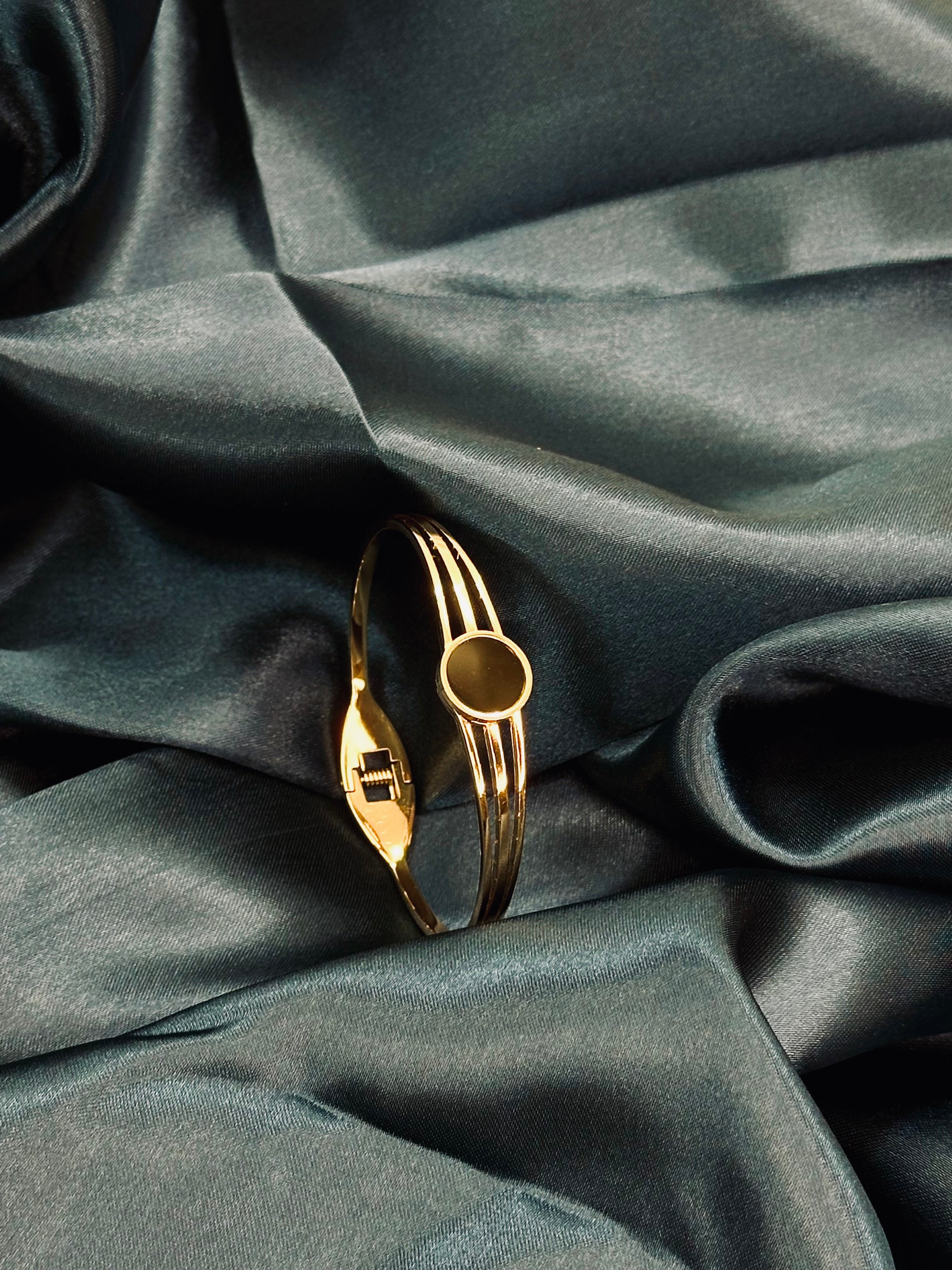 Golden Grace Twist Bracelet