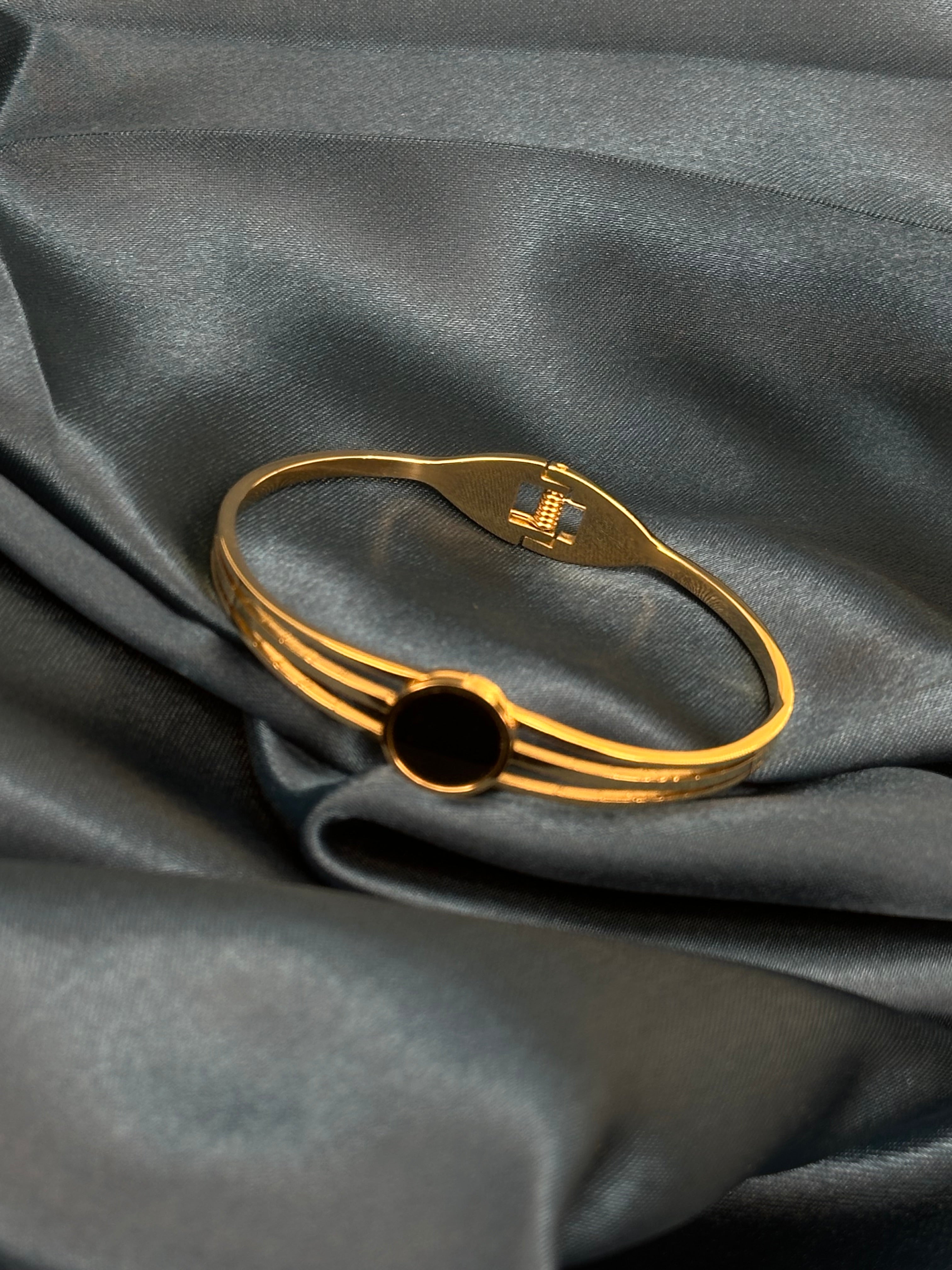 Golden Grace Twist Bracelet