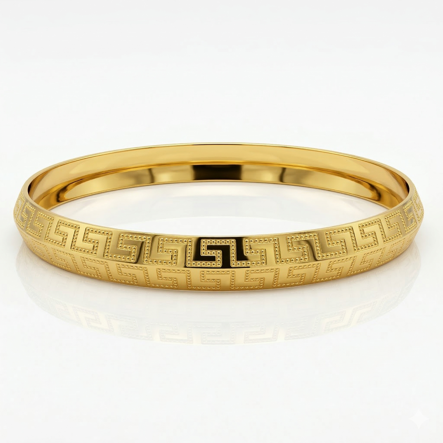 Victory Gold plated Kada GLITZORA