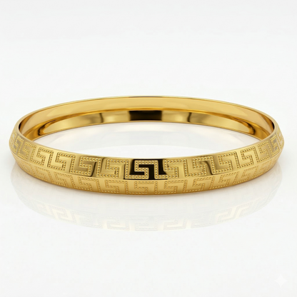 Victory Gold plated Kada GLITZORA