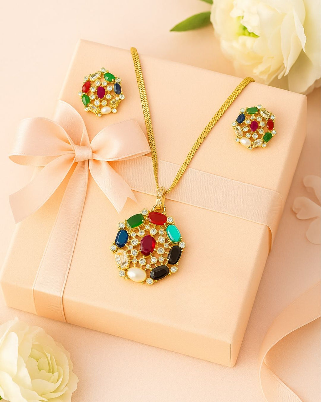 Royal Multistone Elegance Set