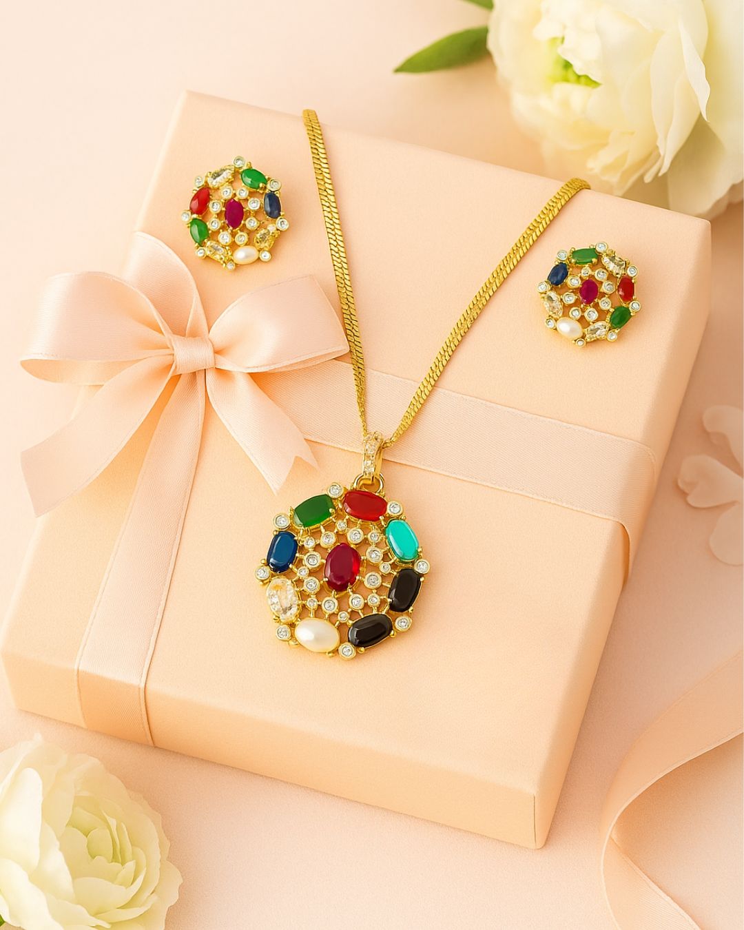 Royal Multistone Elegance Set