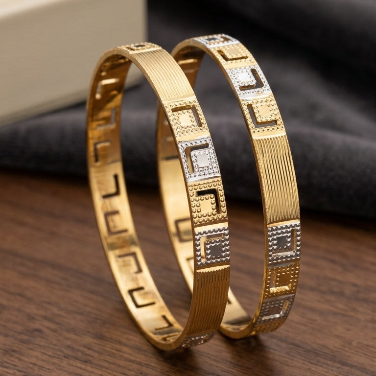 L CNC Women Bangles GLITZORA