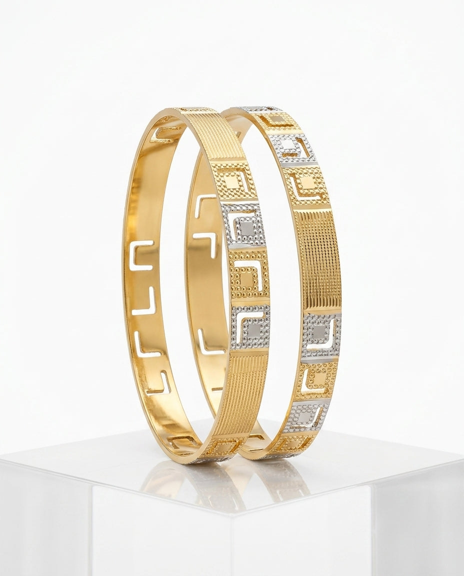 L CNC Women Bangles GLITZORA