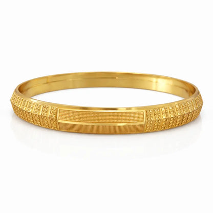 Matte Lined Men's Kada GLITZORA