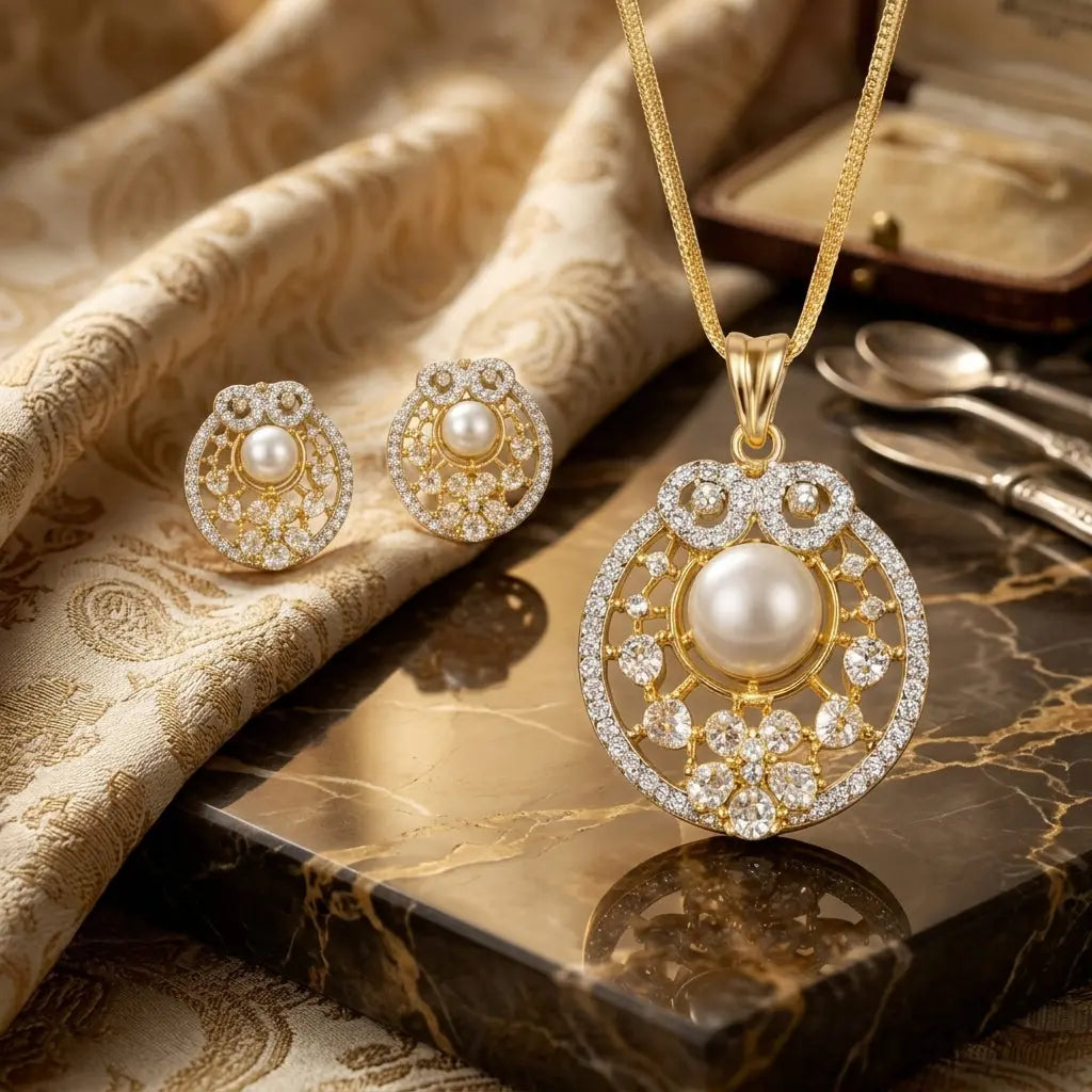 Mohini Pendant Set GLITZORA