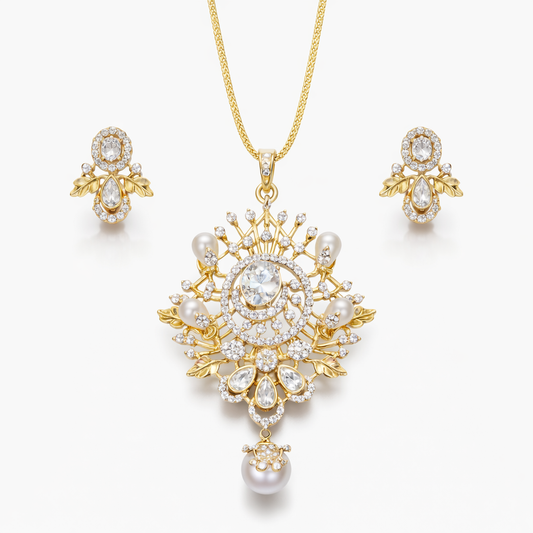 Monalisa Pendant Set GLITZORA