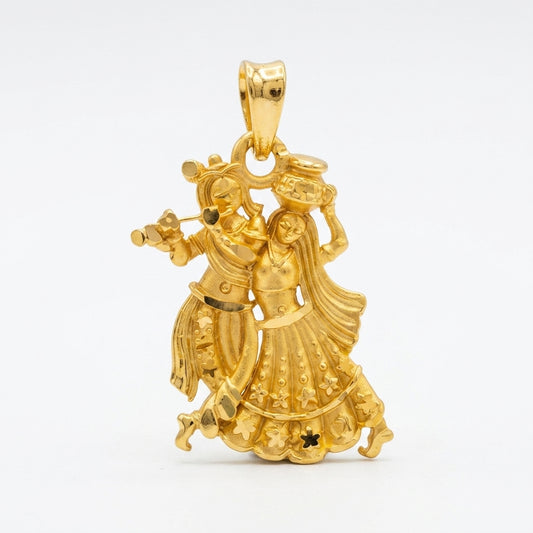 Radha Krishna Gold plated kada ⭐⭐⭐⭐⭐ 4.5 (1,380) GLITZORA