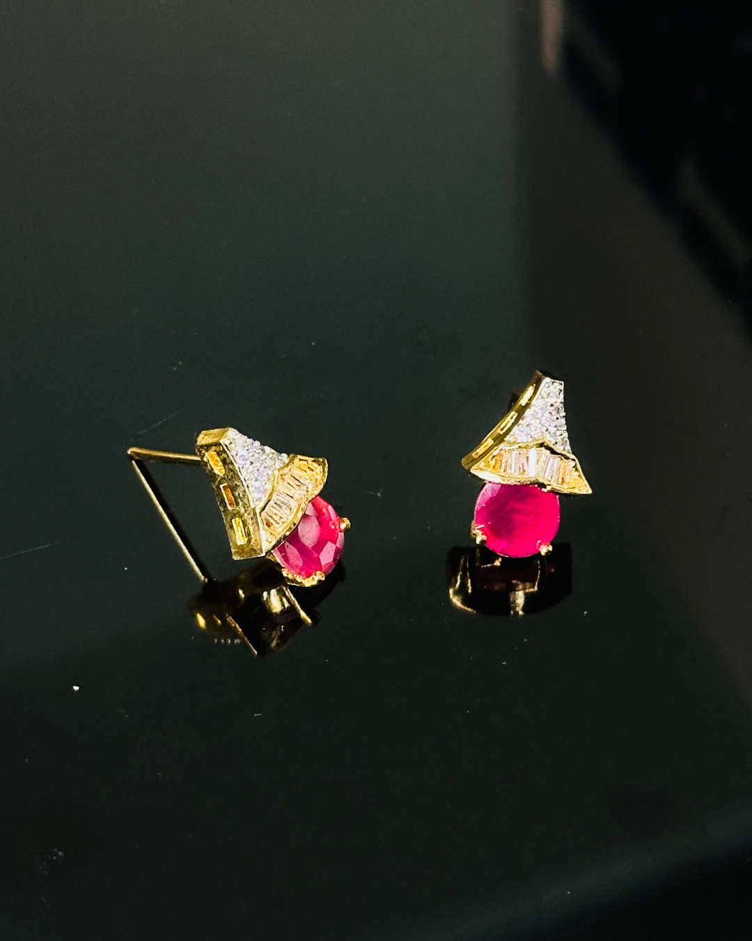 Radiant Ruby Drop Set