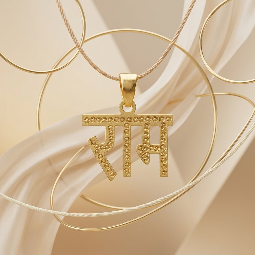 Ram Gold plated Locket ⭐⭐⭐⭐⭐ 4.4 (1,360) GLITZORA