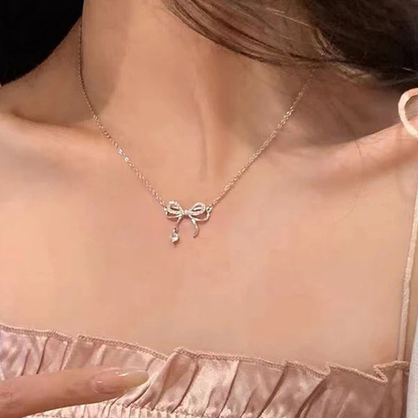 Rose Gold Plated Infinity Shape Korean Pendant