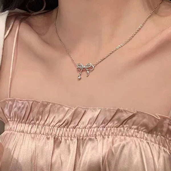 Rose Gold Plated Infinity Shape Korean Pendant