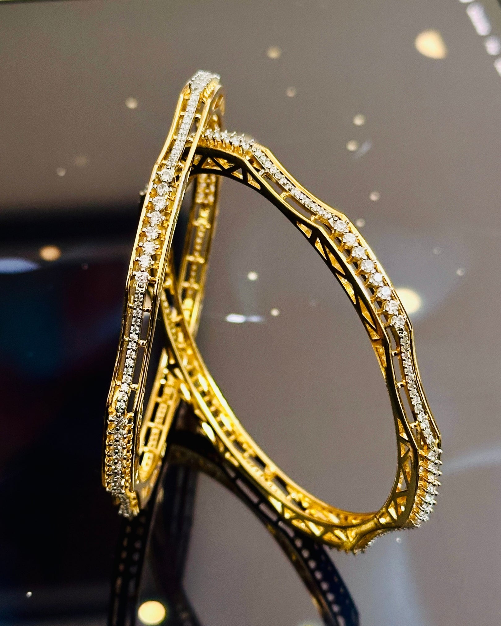 Royal Wave Design Bangles