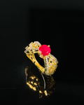 Ruby Zirconia Majestic Ring
