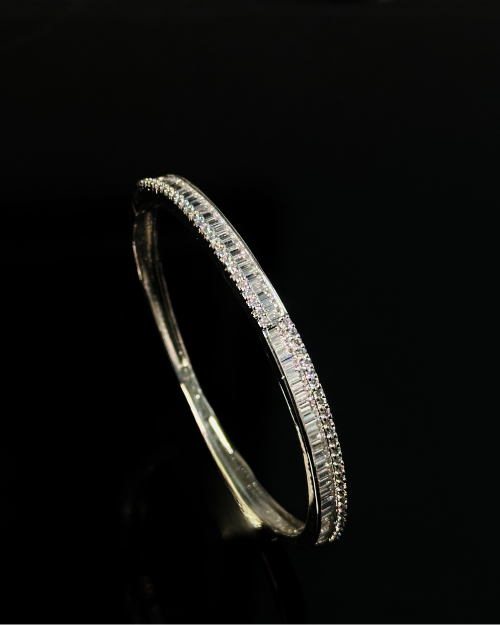 Sparkling Double Row Bracelet