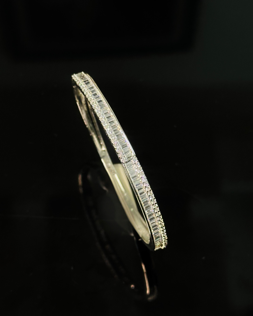 Sparkling Double Row Bracelet