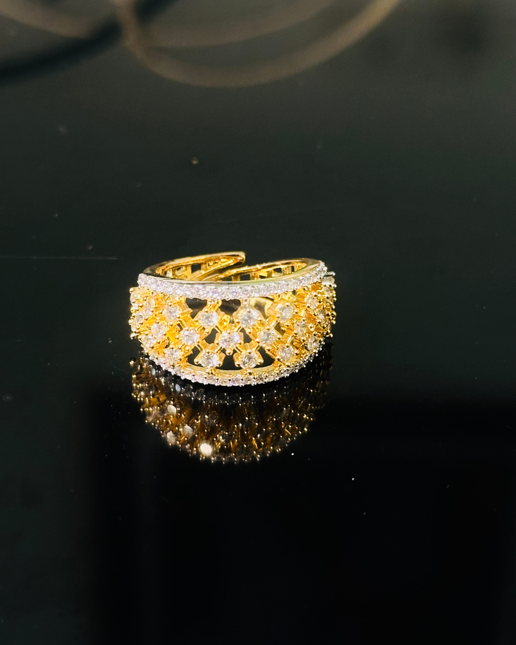 Statement Cubic Zirconia Ring