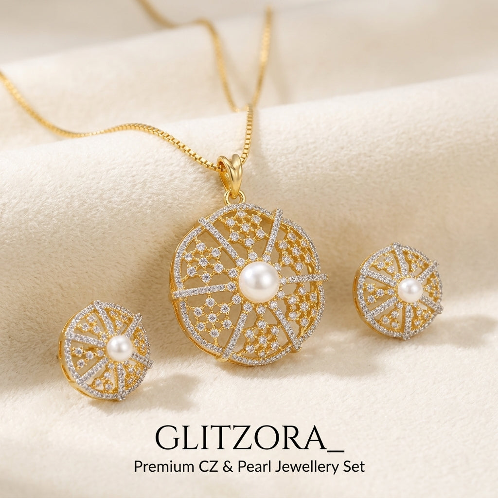 Tina Pendant Set GLITZORA