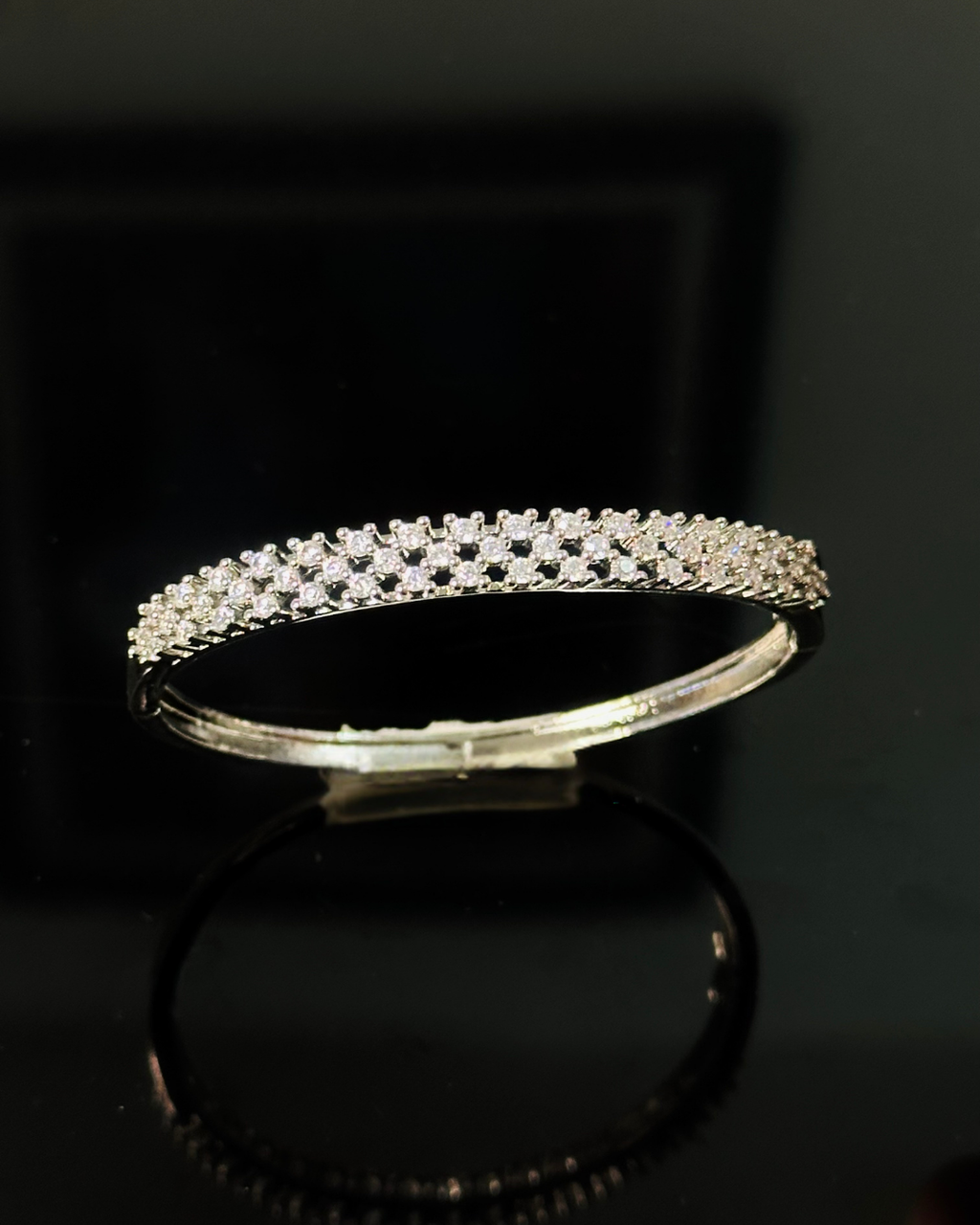 Two Line Diamond Bracelet