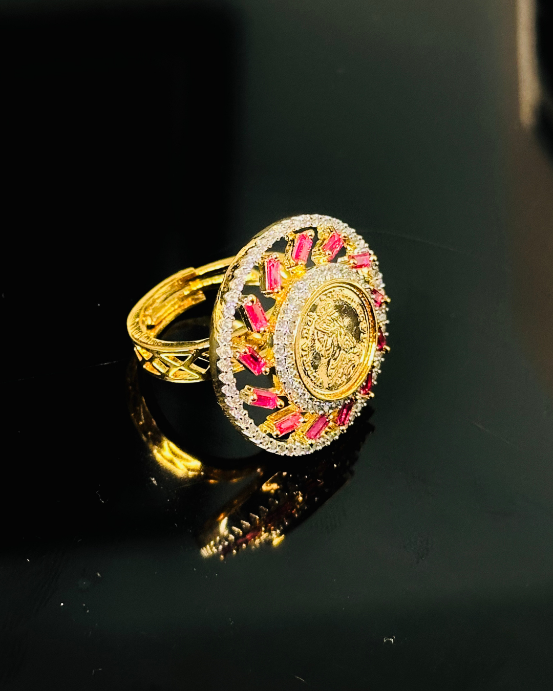 Victorian Coin Gold Rings
