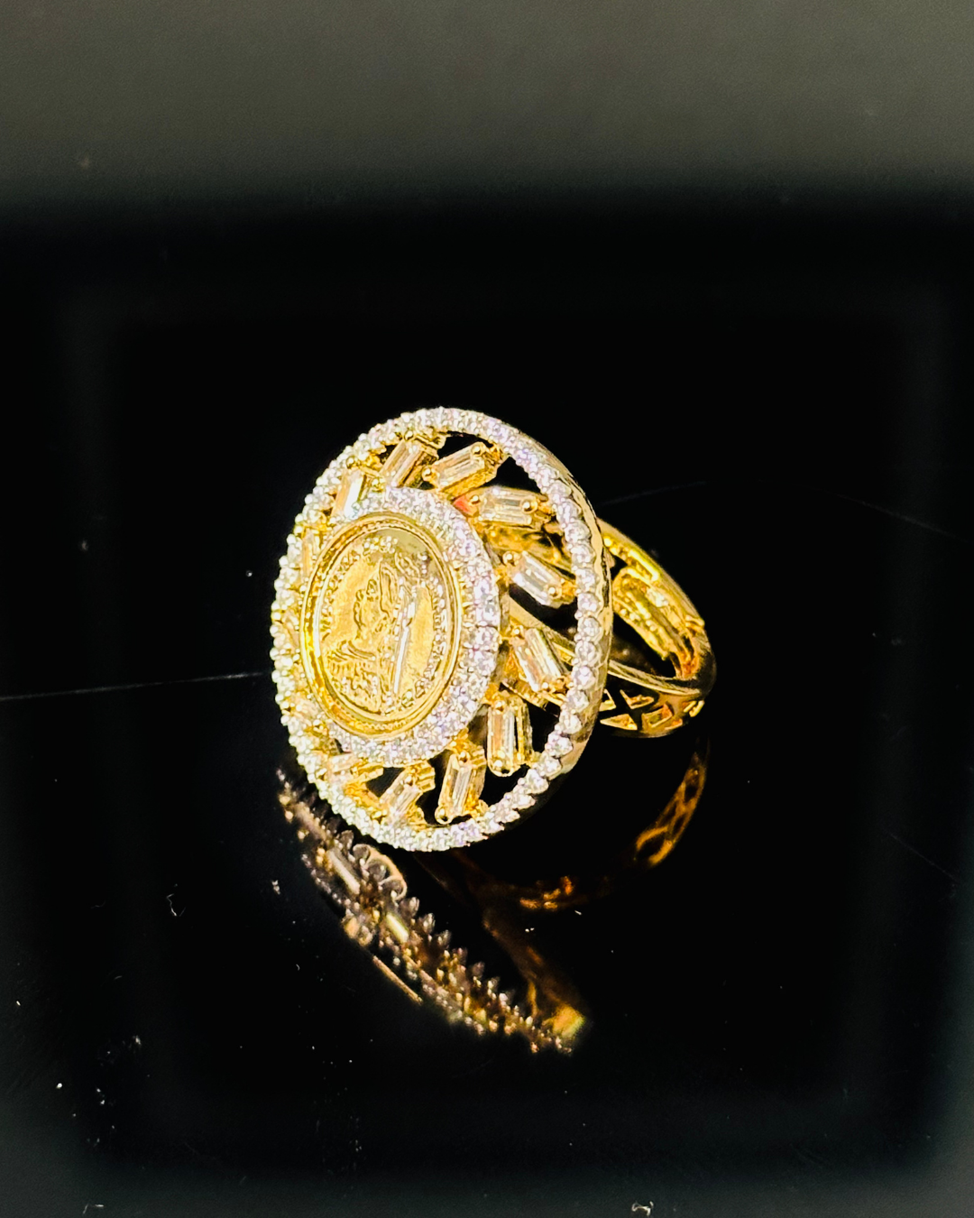 Victorian Coin Gold Rings