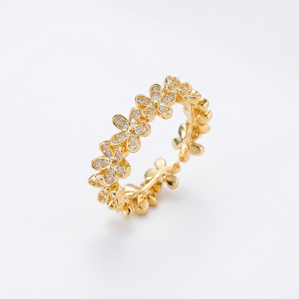 Flower Ring GLITZORA