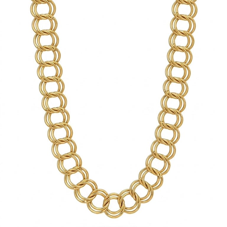 Crub Chain | 22kt gold plated GLITZORA
